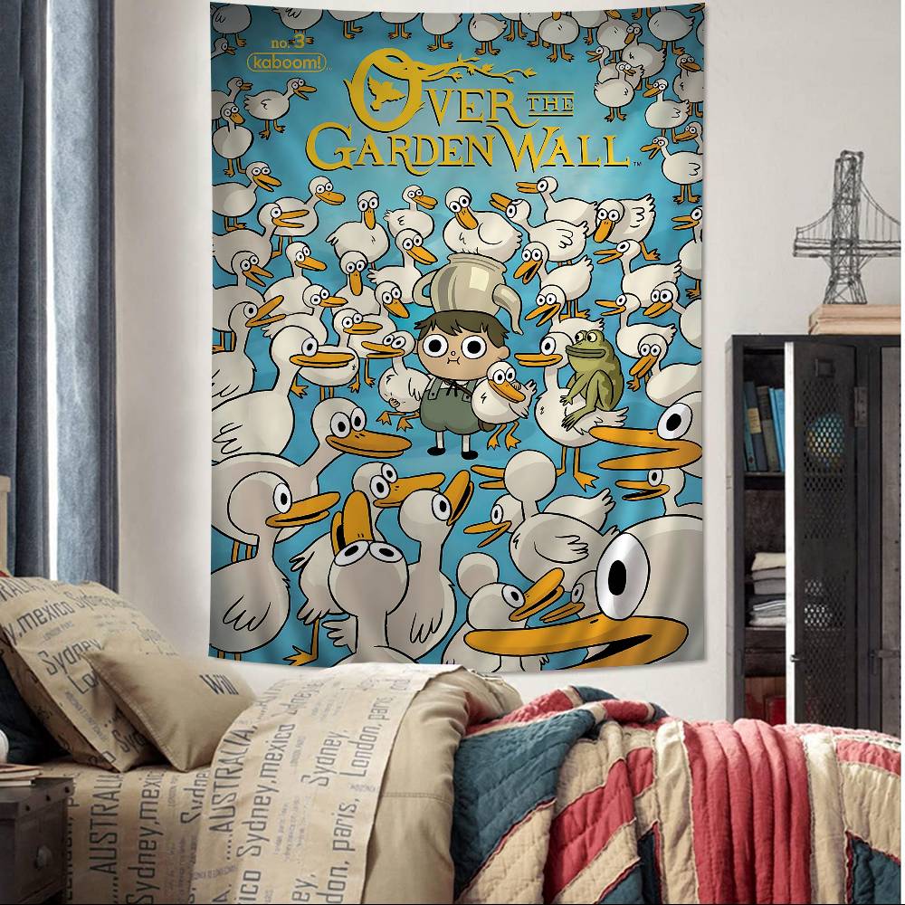 Over The Garden Wall Anime Cartoon Tapestry Bohemian Wall Tapestries Mandala Wall Hanging Sheets