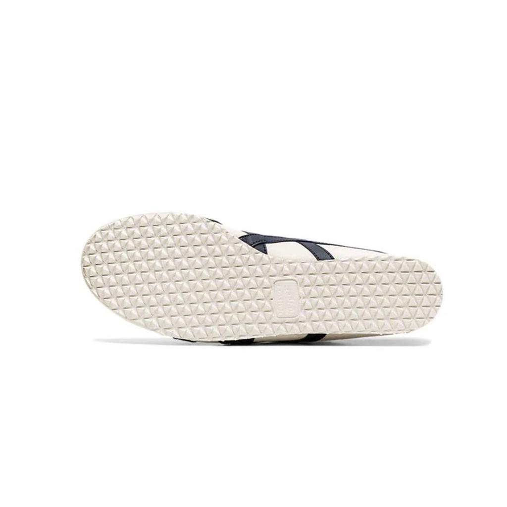 ONITSUKA TIGER MEXICO 66 Износостойкие Низкие Повседневные Кроссовки Унисекс Бежевый Синий 1183A360-205(Команда188-)