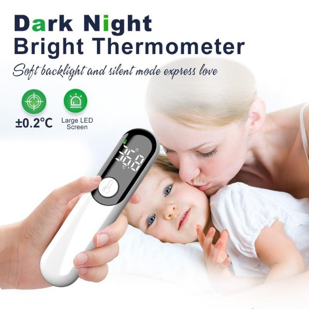 LCD Display Screen Infrared Thermometer Highly Sensitive Electronic Thermometer  Ear Temperature