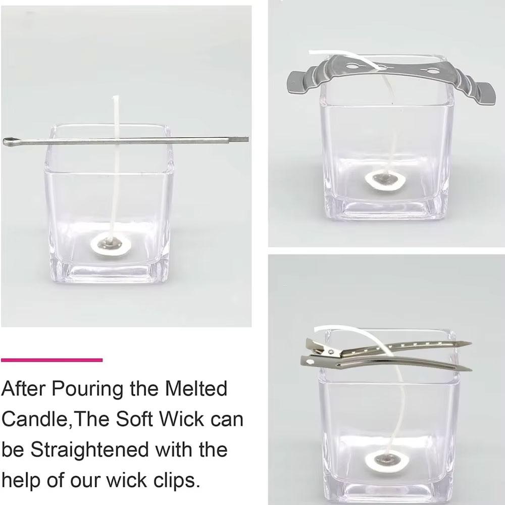 10 шт. зажимы для фитиля свечи аксессуары для изготовления свечей устройство для центрирования фитиля самодельные ароматические свечи многофункциональные держатели для фитиля свечей