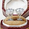 Серьги-гвоздики Joycejelly Real 2 Carat D Color Moissanite для женщин, высочайшее качество, 100% стерлинговое серебро 925 пробы, свадебные украшения, подарок