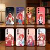 Чехол для телефона I-Itsuki N-Nakano для Samsung Galaxy A73, 21, 22, 32, 71, 53, 52, 51, 80, 5G Мягкий Черный Чехол