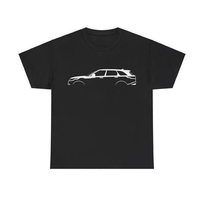 Range Rover Velar Силуэт Автомобиля Футболка Унисекс Футболка