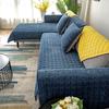 Solid Color Non-slip Sofa Cover Thicken Soft Plush Sofa Cushion Towel for Living Room Furniture Decor Slipcovers Couch Covers
