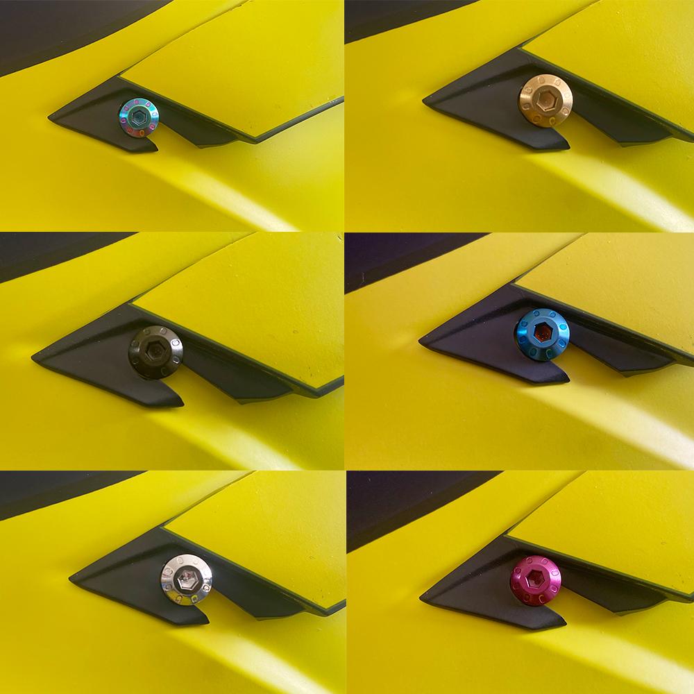 Для AGV pista GPRR GPR Corsa R винт для крепления спойлера шлема, сменный винт для хвостового крыла шлема