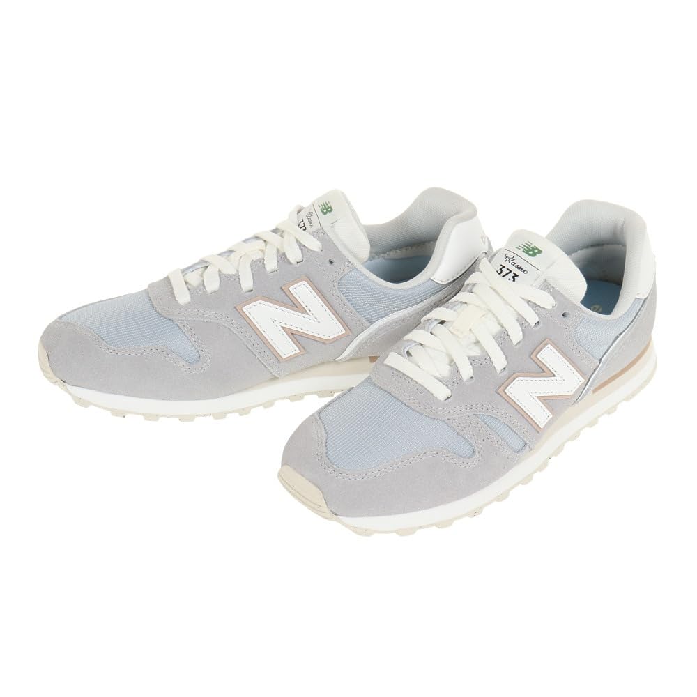 New Balance 373 WL373 B TB2 Size Women's Sneakers, Gray, 25.0cm