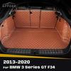 Для BMW 3 Series GT F34 2013- 19 18 17 16 15 14 Авто Полное покрытие Коврик в багажник Автомобильный грузовой вкладыш Аксессуары для интерьера