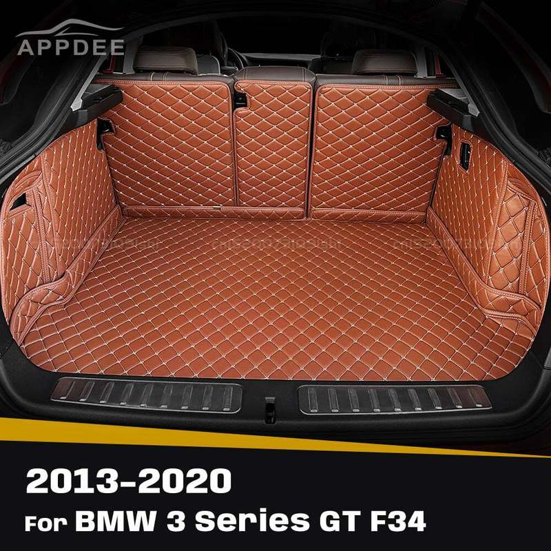Для BMW 3 Series GT F34 2013- 19 18 17 16 15 14 Авто Полное покрытие Коврик в багажник Автомобильный грузовой вкладыш Аксессуары для интерьера