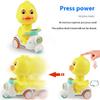 Children's Push Duck Motorcycle Toy Boys and Girls Inertia Pull Back Car Toy