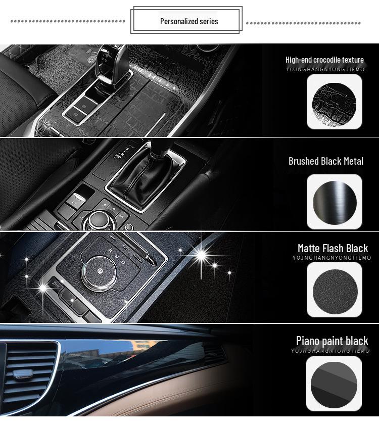 Наклейка для отделки салона из углеродного волокна для Volvo XC60 '18-'21 - Бесплатная замена