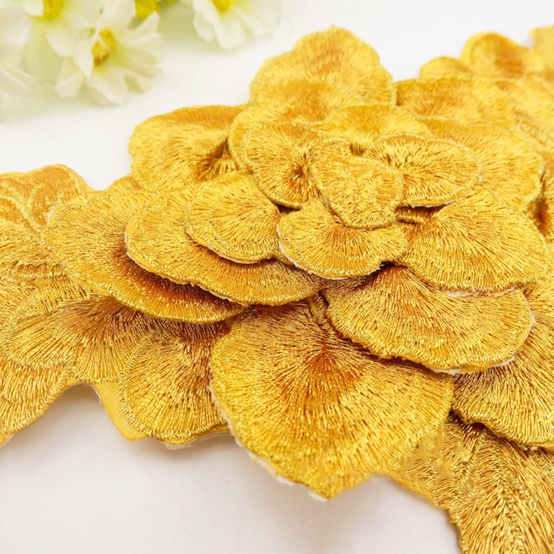 1 шт., нашивка ручной работы, модное платье, аксессуары, сумка, декор, 3D пион, вышитая аппликация, цветы, нашивки, одежда, шитье