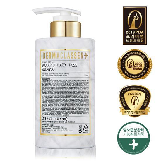 Dermaclasen Goodbye Hair Loss Шампунь с ароматом лемонграсса 500 мл (Шампунь против выпадения волос)