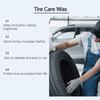 Car tire maintenance cream tire maintenance wheel decontamination brightening rust removal tire cleaner 100g*1, sponge*1