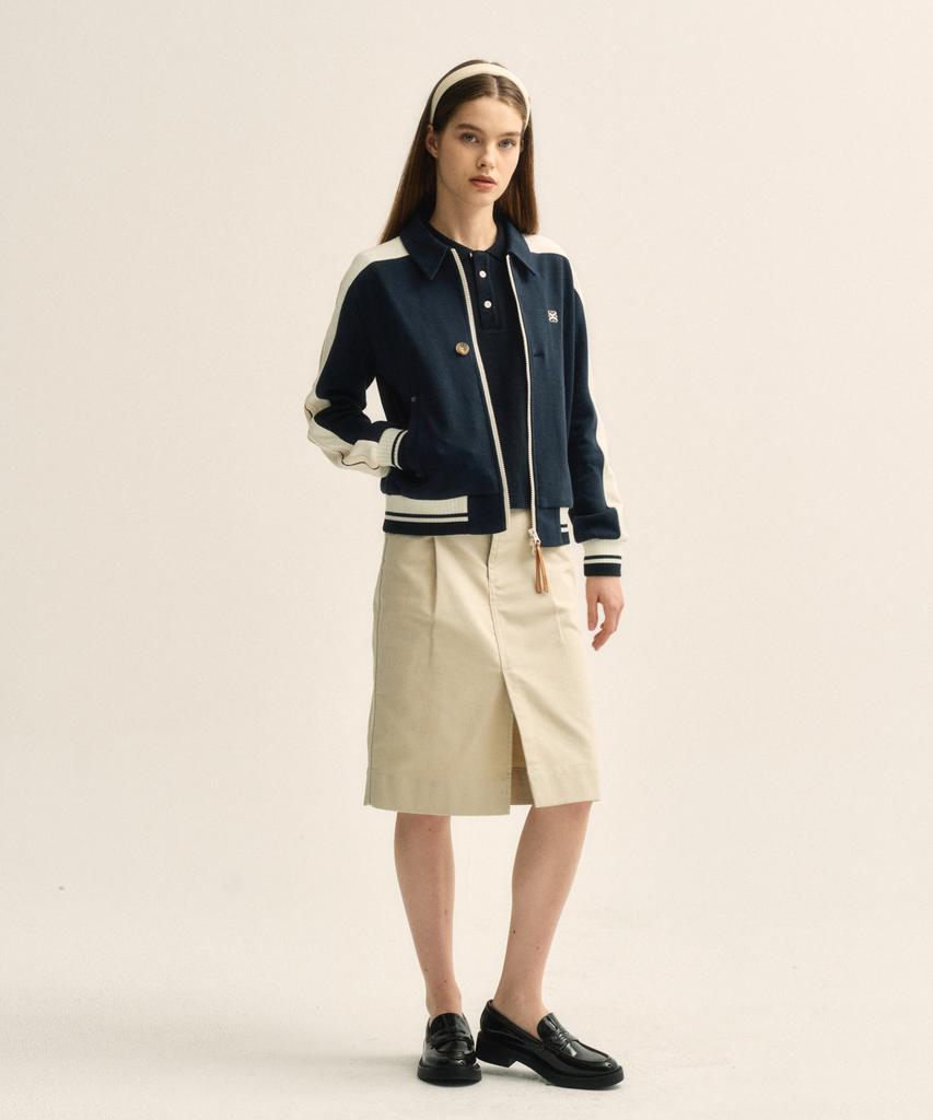 Куртка на молнии Satur Rawton Collar Track Classic Navy