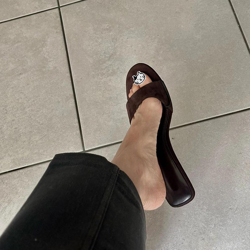 Модные летние женские шлепанцы с открытым носком, элегантные шлепанцы на танкетке, женская обувь для вечерней вечеринки