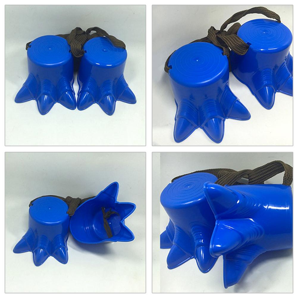 4 пары ходулей для прыжков, пластиковая игрушка, милая для детей, для активного отдыха, для тренировки равновесия