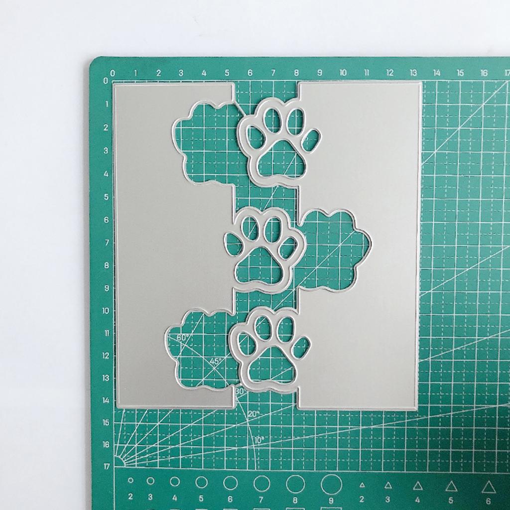 Лапки Печать Вырубные штампы Металлические вырубные штампы Шаблоны для тиснения Формы Вырубные штампы Трафареты для скрапбукинга Украшения для альбомов