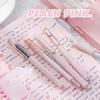 4/5/6/7/set Ins Simplicity Gel Pen Korean Solid Color 0.5MM Black Cute Pens Lovely Stationery Pens School Student/Office Supplies