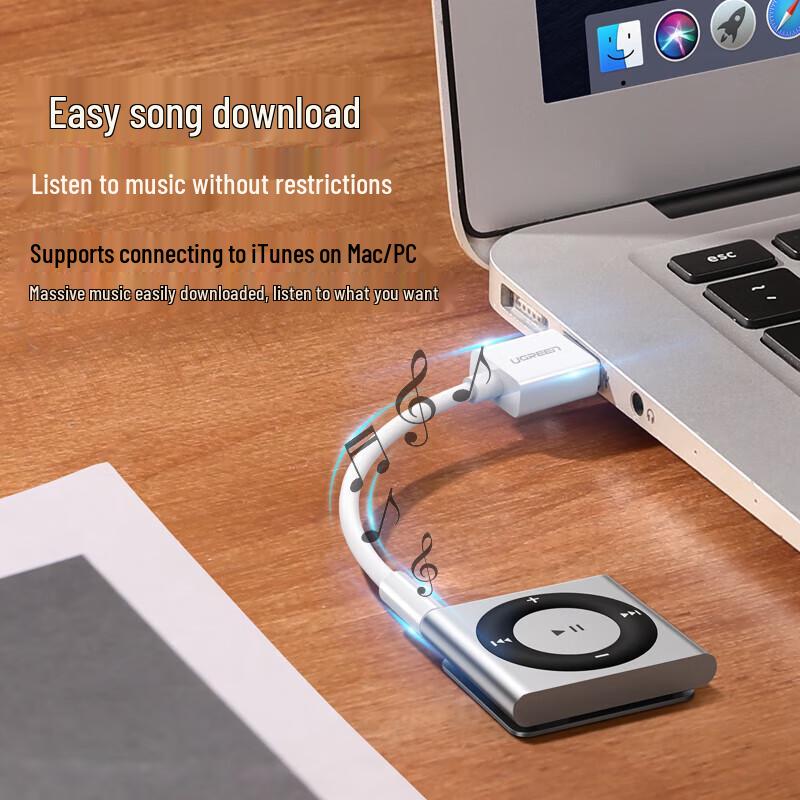 UGREEN US260 Кабель USB на 3,5 мм (папа) для зарядки iPod