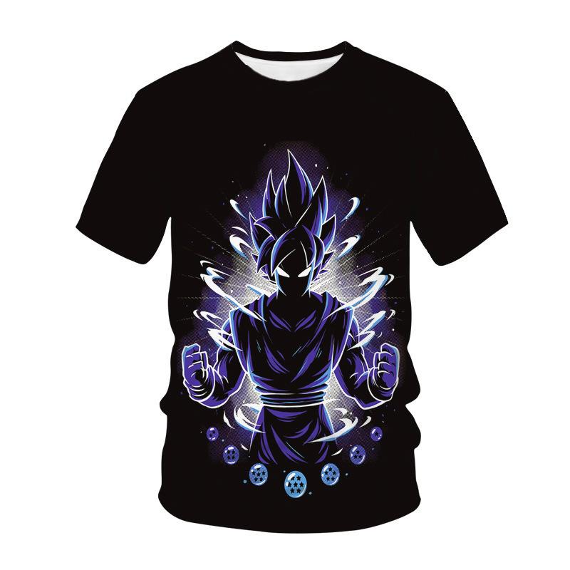 Summer Animation Anime Men's and Women's Summer Casual Clothes Wukong Top 3D T-shirt