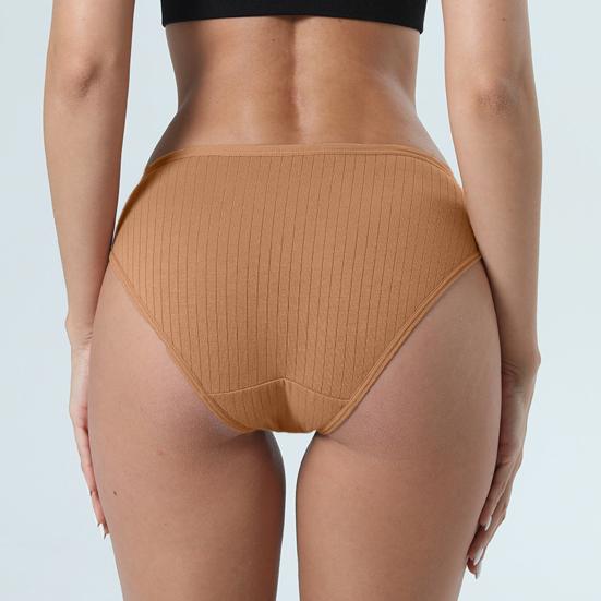 Женские трусы со средней талией, эластичные, мягкие, антисептические, хлопковые, треугольные, трусики больших размеров, однотонные, дышащие, впитывающие влагу, женские трусы, нижнее белье