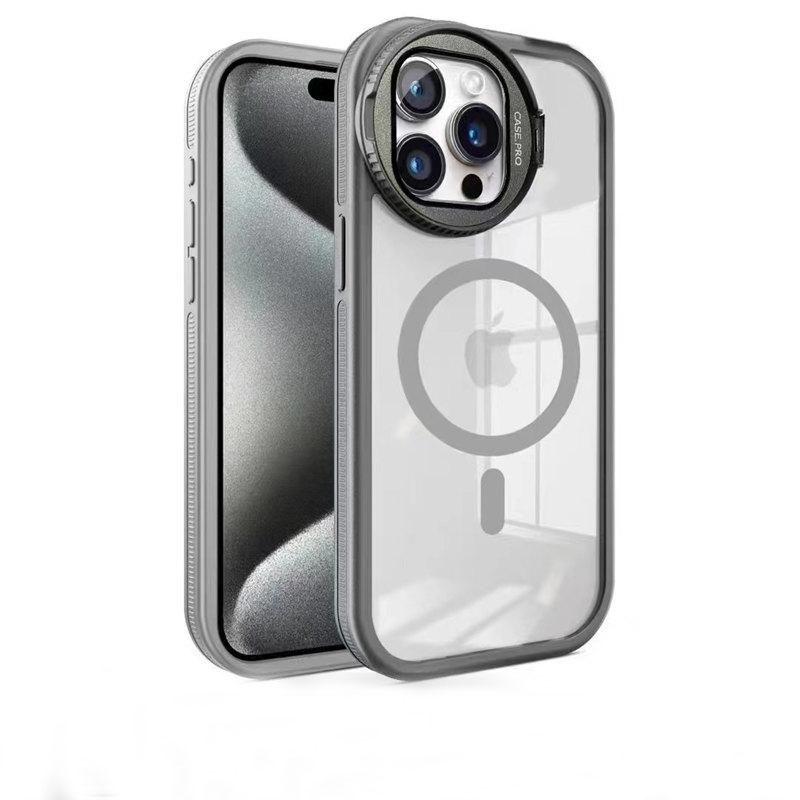 16 15 14 Pro Max Case Magsafe Camera Protection Bracket Cover for iPhone 12 11 13 14 15 16 Pro Max 15pro Luxury Magnetic Hard Cases