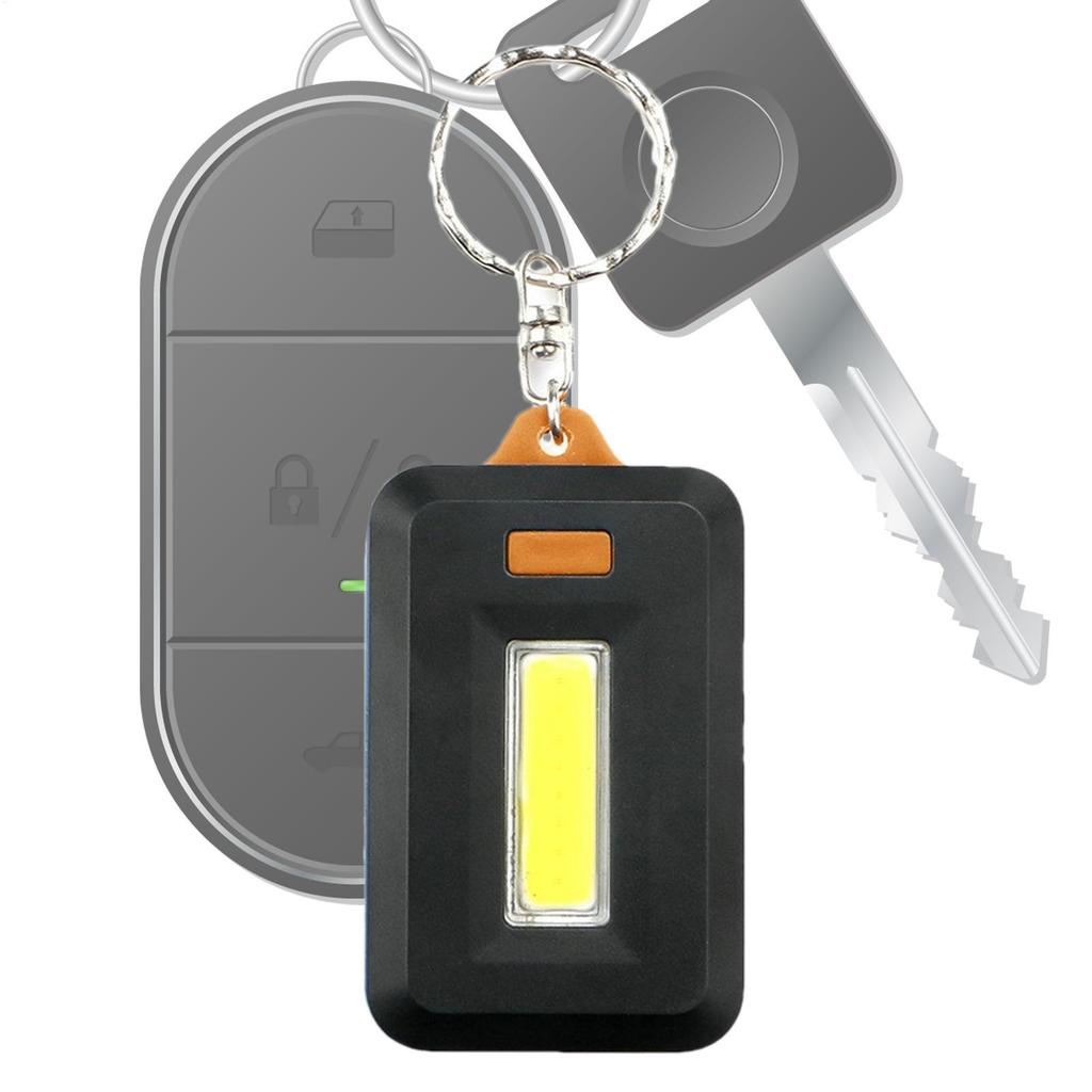 Мини COB карманные фонарики Мощные 3 Вт Высокояркие COB фонарики Портативный карманный светодиодный фонарь Фонарик-брелок Три режима