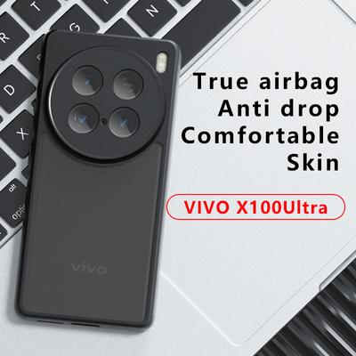 Чехол для VIVO X100 Ultra X100 S Pro Роскошный акриловый матовый прозрачный жесткий чехол для ПК-телефона VIVO X 100 Ultra X90s X90 Pro Plus Противоударный бампер