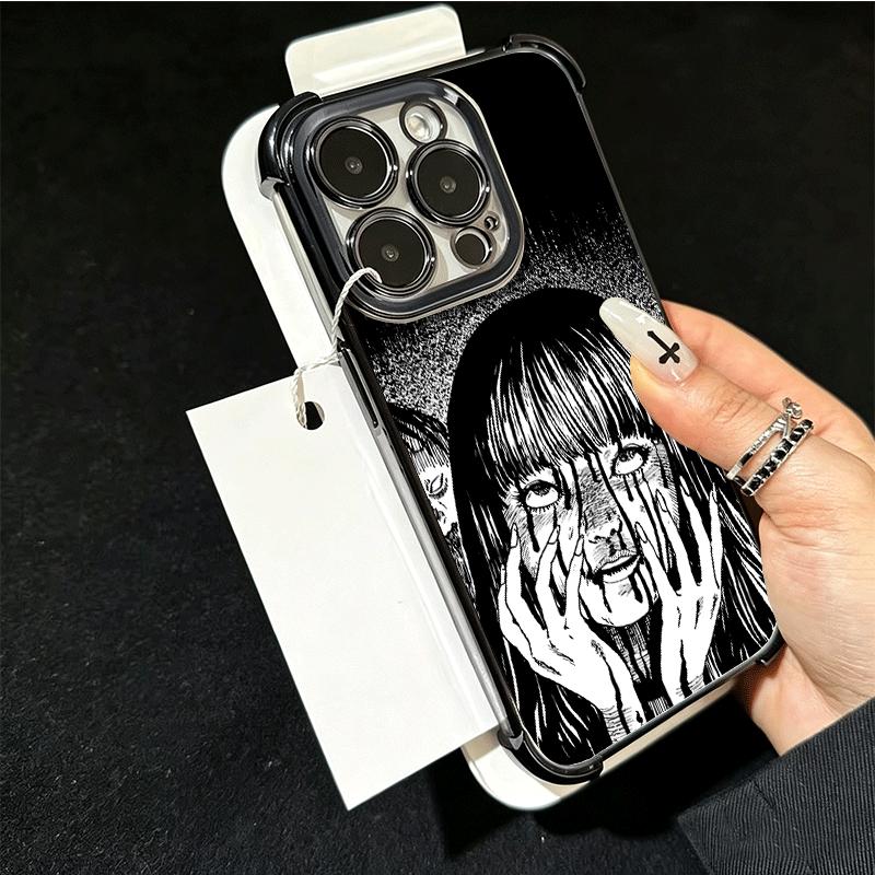 Японский Хоррор Аниме Покрытие Чехол для Телефона Для Xiaomi Poco X5 X6 X7 X8 Pro Max F8 Ultra F7 M8 M7 M5S Redmi 15C 15 14C 13C 13 X3 12