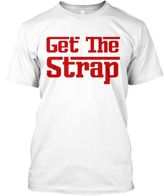Футболка 50 Cent Get The Strap Сделано в США Размеры от S до 5XL Унисекс Футболка