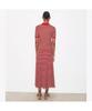 Tolibeochi Striped Viscose Polo - Red / Navy / Ivory