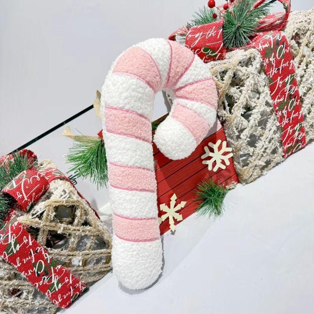 Red Christmas Cartoon Pillow Plush Pillow Cushions New Red Decoration Pillow  Christmas