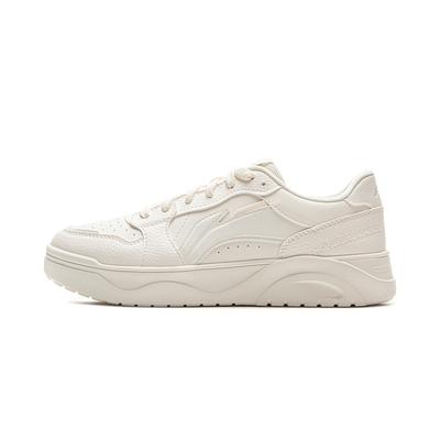 Li Ning Fresh Look Покрытие Нескользящие, Износостойкие, Легкие Низкие Кеды для Скейтбординга Мужские Туманный Белый AGCV179-1