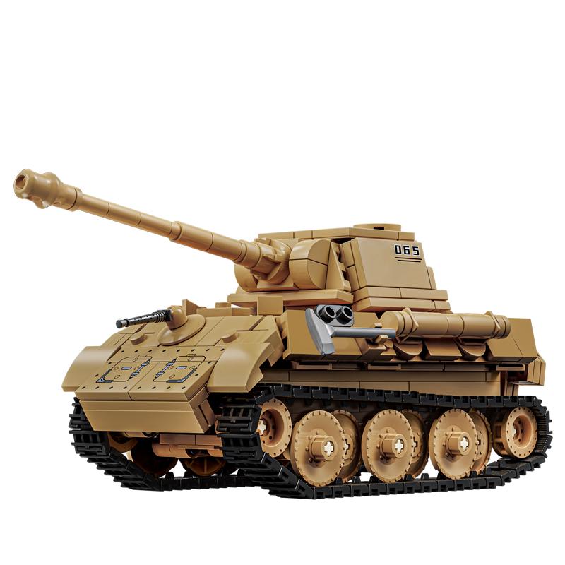 Военный MOC Армия Основной Боевой Танк Бронированная Машина Истребитель Фигурки Солдат Набор Строительных Блоков Кирпичи Игрушки