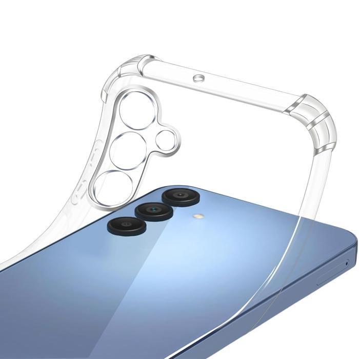 Coque pour Samsung Galaxy A15 4G / A15 5G - Antichoc Protection TPU Souple Transparent Phonillico®