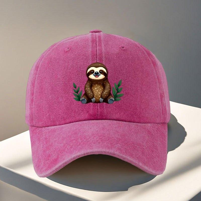 A Fun TreeThemed Cartoon Printed Baseball Cap for Outdoor Activities Suitable for Both Men And Women Featuring a Casual Sport