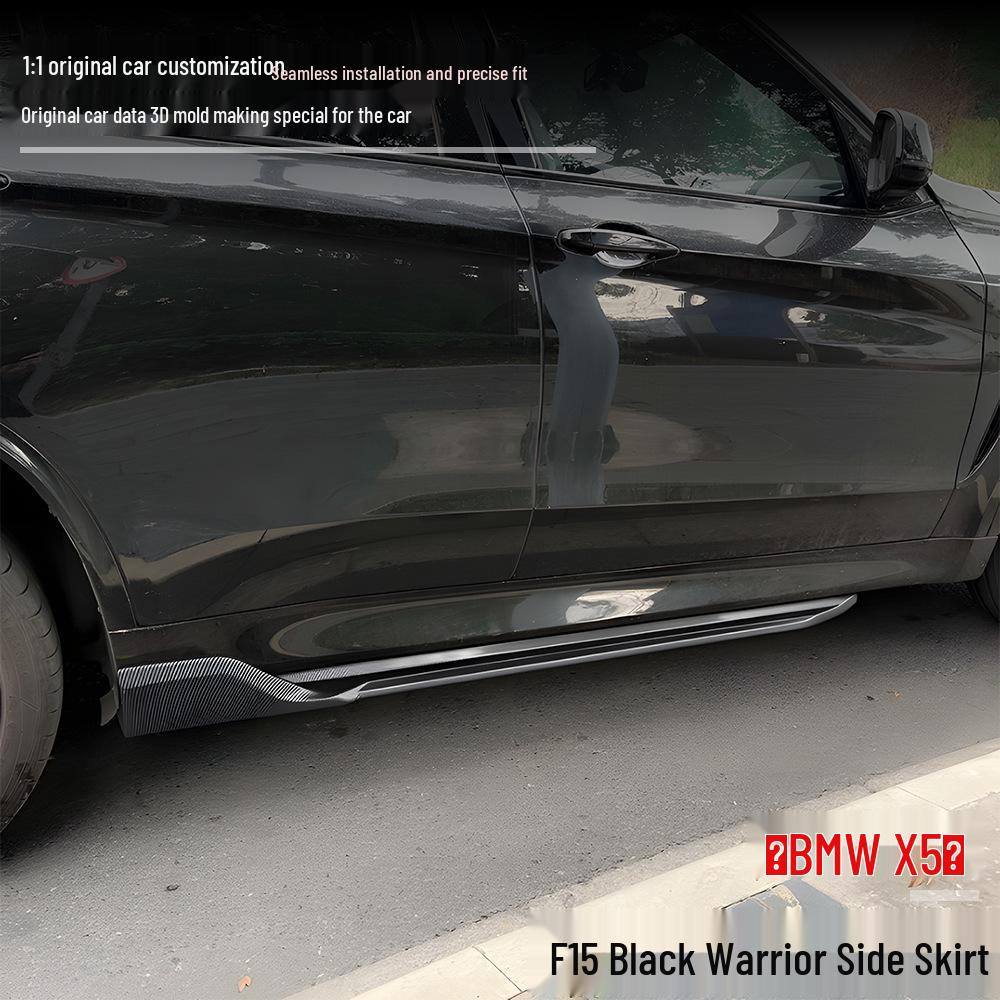 Боковая юбка 'Черный Воин' для BMW X5 F15 (14-18) Детали для тюнинга автомобиля