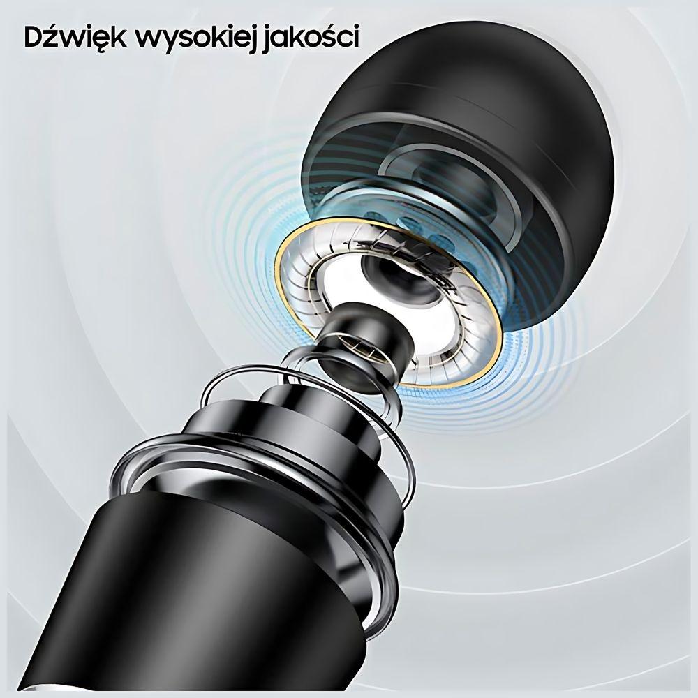 Usams Słuchawki Stereo Ep-42 3,5 Mmfor Set 1Szt. Czarny/Black Sj475Hs01-1