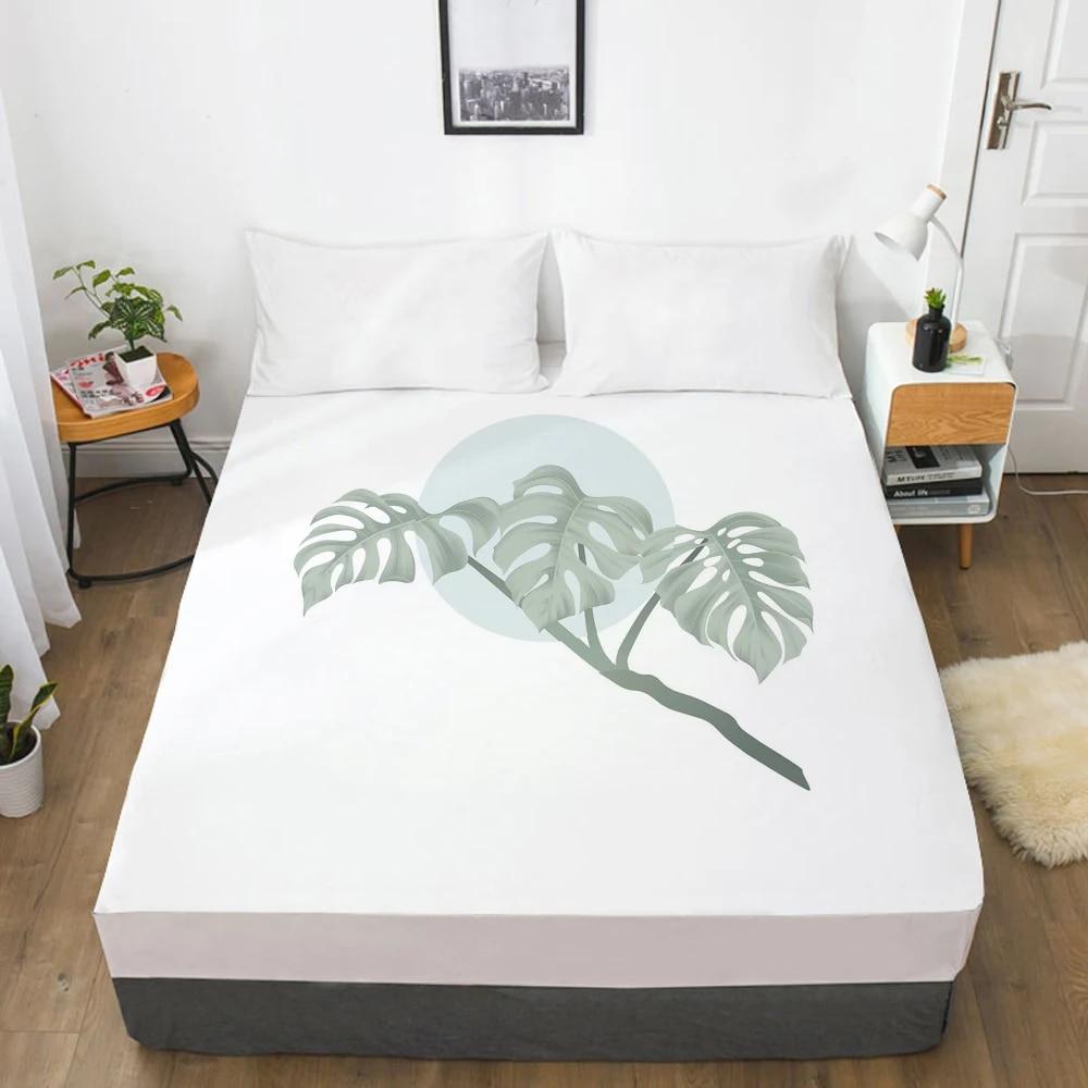 1 шт. простыни наматрасник с резинкой 3D простыня белье 150x200 200x220 простыня на заказ любой размер дизайн