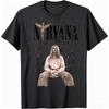 Новая рок-группа Nirvana мужская хлопковая футболка 100% хип-хоп стиль Мужская и женская оверсайз футболка Y2K Повседневная свободная для улицы