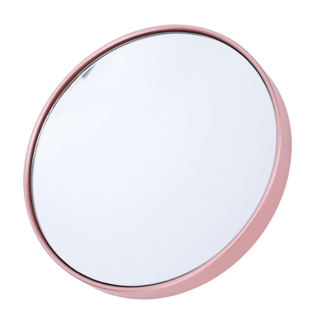 30x Magnifying Vanity Mirror Non Slip Waterproofing Suction Cup 8.8cm Magnified Makeup Mirror for Home Travel