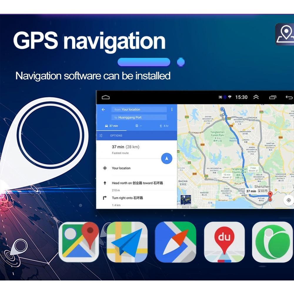 2Din 7-дюймовый Android-радио для Volkswagen Touareg Transporter T5 Multivan 2004-2011 Miltimedia Player, головное устройство с GPS-навигацией, 2 + 64 ГБ