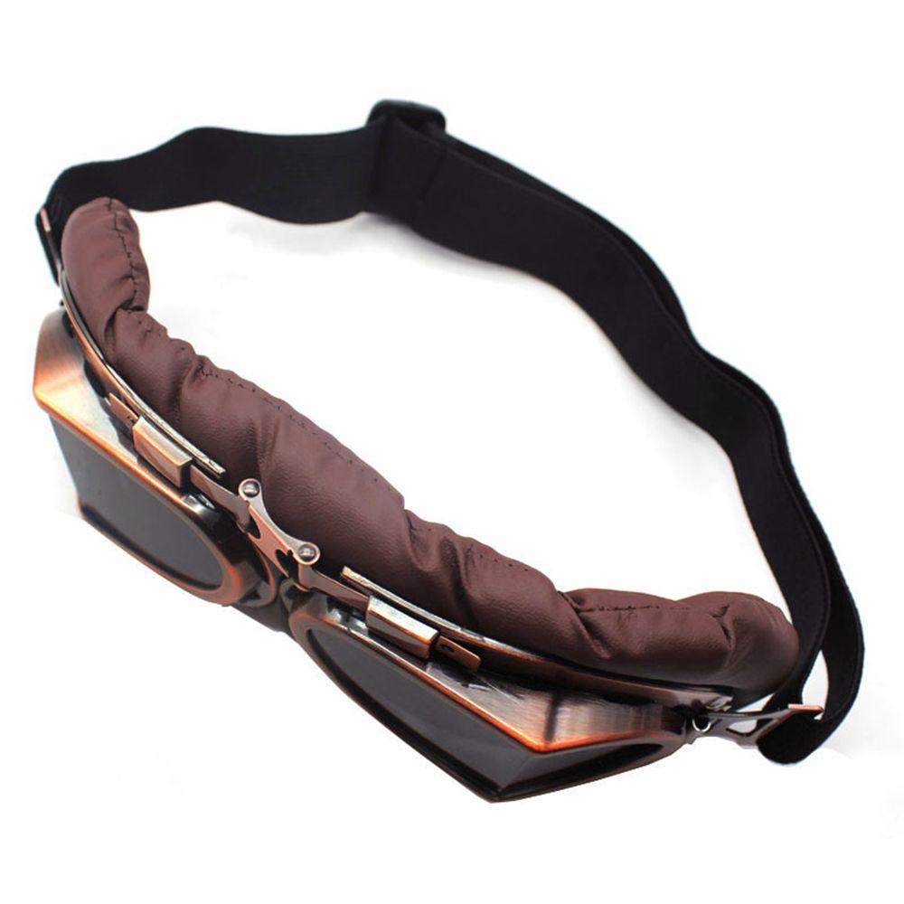 Frame Vintage Sunglasses Protective Gears Retro Goggles Pilot Motorcycle Glasses Cruiser Scooter