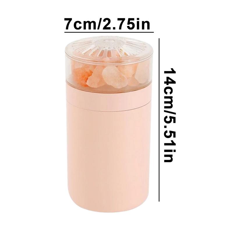 Salt Stone Humidifier | Car Aromatherapy Humidifier | USB Plug-in Automobile Fragrance Diffuser Silent Mist Humidifier Bedroom