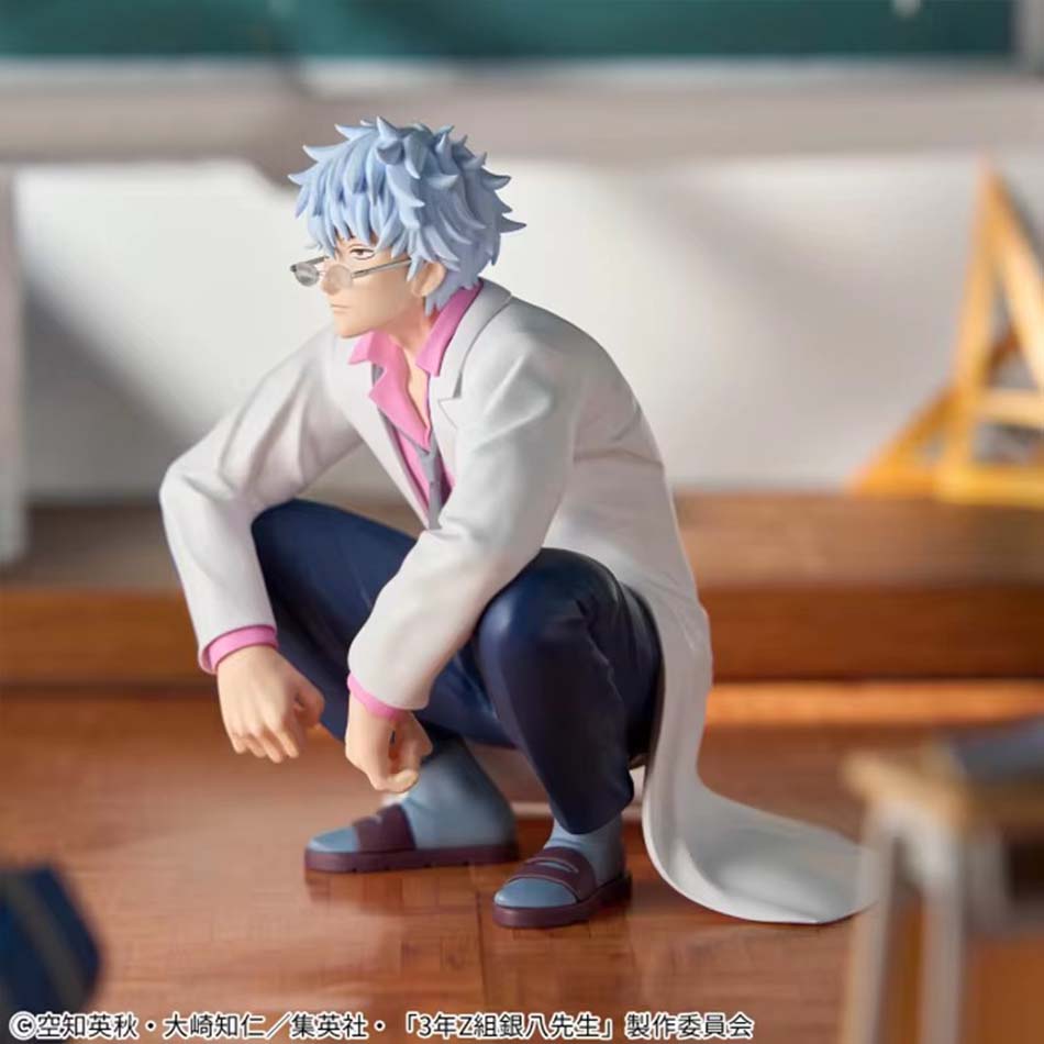 В наличии Оригинальный BANDAI BANPRESTO ГИНТАМА Саката Гинтоки ПВХ Аниме Фигурки Фигурка Действия Модель Игрушки Рождественский Подарок