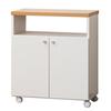 Kuroshio Smart Wagon Белый Ширина 60 см Сделано в Японии Продукт Кухня Хранение Кухонная тележка Полуфабрикат