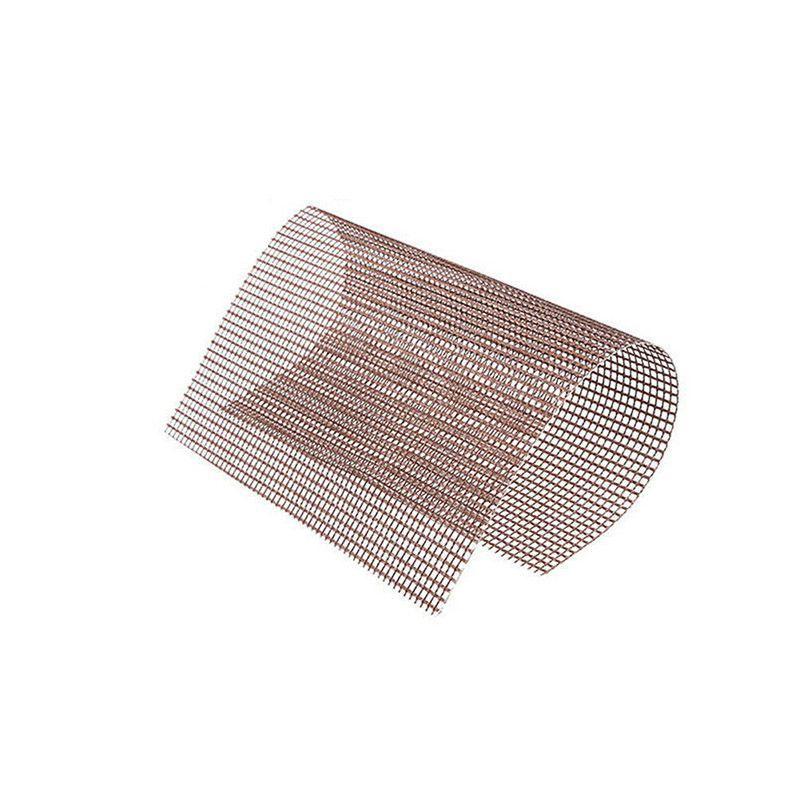 Высококачественный тефлоновый коврик для гриля с антипригарным покрытием, сетка для барбекю, 2 шт. для легкой готовки