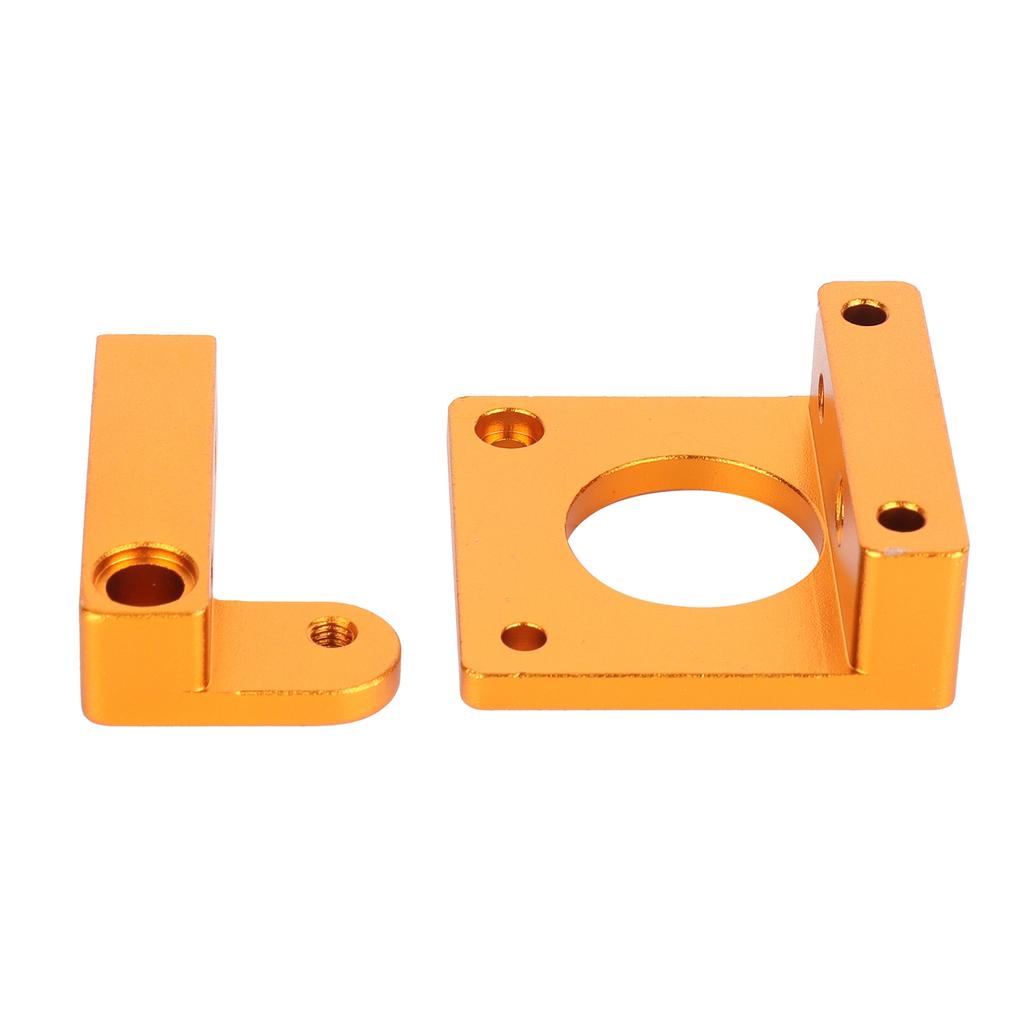 Extruder Bracket Aluminum Block Oxidation Sandblasting Extruders Mounting Block for 3D Printers