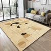 Современный Роскошный Геометрический Ковер Гостиная Абстрактное Украшение Спальни Диван Противоскользящий Коврик Офис Балкон Кофейные Столики Напольный Коврик