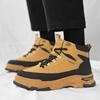 Autumn New Men's High-top Thick-soled Martin Boots Trendy Outdoor Tooling Short Boots Locomotive Casual Men's Boots